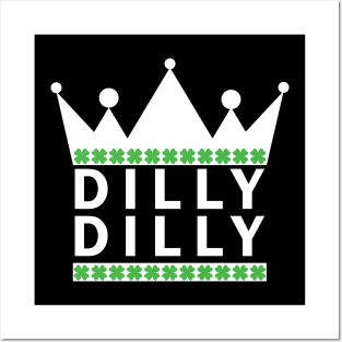 St. Patrick's Day Dilly Dilly Beer Medieval T-Shirt Posters and Art